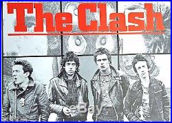 The Clash ORIGINAL Hamburg Concert Poster from 1980 (not a re-print)