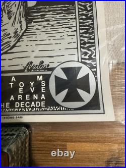 The Cult Band Concert Poster by Frank Kozik 1989 Arena Long Beach, California The Cult Band Concert Poster by Frank Kozik 1989 Arena Long Beach, California