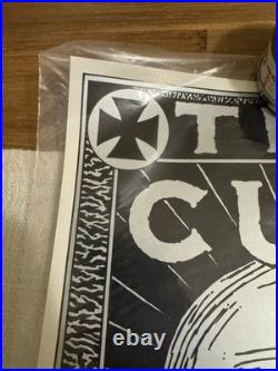 The Cult Band Concert Poster by Frank Kozik 1989 Arena Long Beach, California