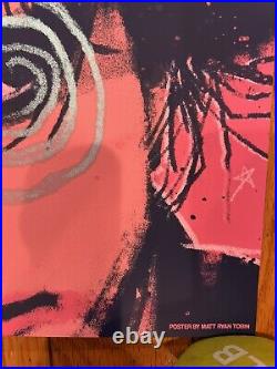 The Cure 6/14/2023 Toronto Canada Budweiser Stage LTD ED Concert Poster