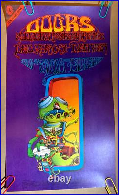 The Doors 1967 Denver, Colorado Family Dog Concert Poster Rick Griffin Fdd-18(2)