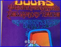 The Doors 1967 Denver, Colorado Family Dog Concert Poster Rick Griffin Fdd-18(2)