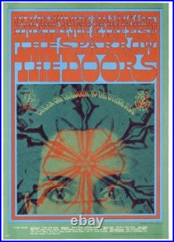The Doors 1967 Family Dog Concert Poster Morrison Manzarek Krieger
