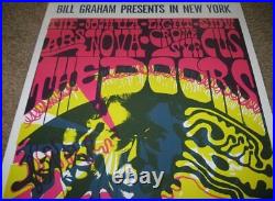 The Doors Fillmore East 1968 Concert Poster 2nd Print