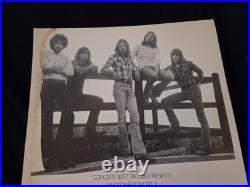 The Eagles Frey Henley Linda Ronstadt Cardboard Boxing Style Concert Poster