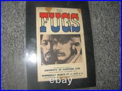 The Fugs 1968 Hartford Ct Full-color Concert Performance Poster