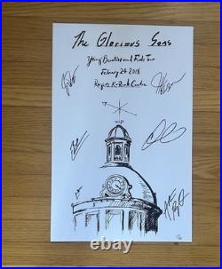 The Glorious Sons Limited /125 Home Town Show Signed Tour Concert Poster