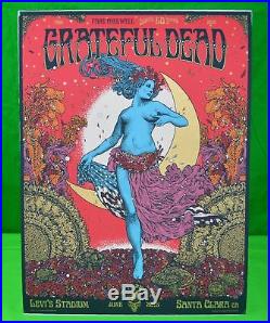 The Grateful Dead 50th Anniversary Concert Poster FIELD MAIDEN Dead And Company