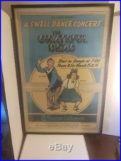 The Grateful Dead A Swell Dance Concert Poster Framed 24x36