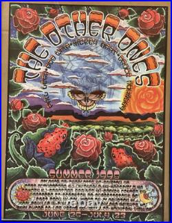 The Other Ones Summer 1998 Tour Michael Everett Concert Poster Kept Under Glass