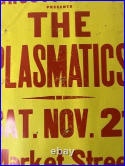 The Plasmatics At New Olympic Aud. Original Vintage Concert Promotion Poster
