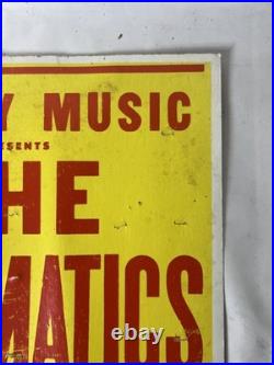 The Plasmatics At New Olympic Aud. Original Vintage Concert Promotion Poster