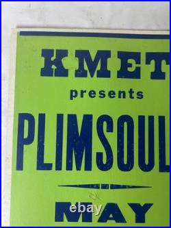 The Plimsouls - Original Vintage Concert Promotion Poster