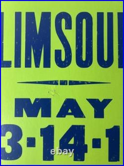 The Plimsouls - Original Vintage Concert Promotion Poster