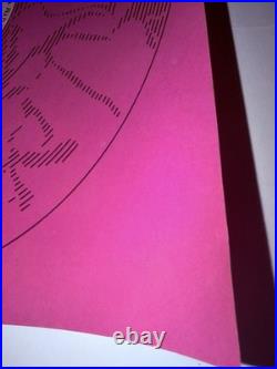 The Pretenders Bow Wow Wow 2/1982 Concert Poster Original Serigraph Only Example