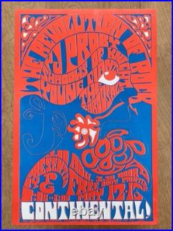The Revolution of Rock at the Continental Vintage Poster Danna Herrick 1967
