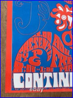 The Revolution of Rock at the Continental Vintage Poster Danna Herrick 1967