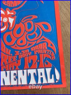 The Revolution of Rock at the Continental Vintage Poster Danna Herrick 1967