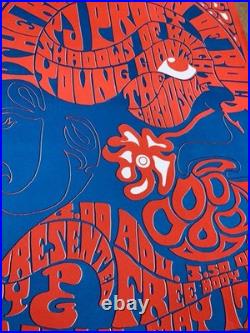 The Revolution of Rock at the Continental Vintage Poster Danna Herrick 1967