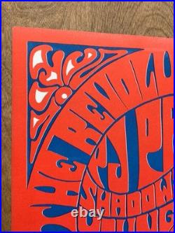 The Revolution of Rock at the Continental Vintage Poster Danna Herrick 1967