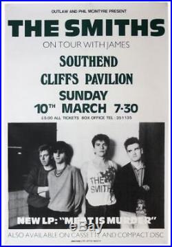 The Smiths 1985 Southend Cliffs Pavilion Concert Poster (UK)