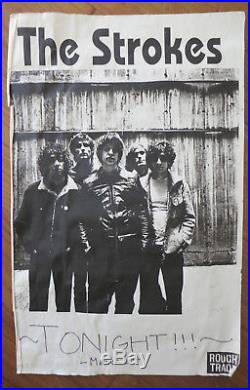 The Strokes First los Angeles Concert Poster Dragonfly Rough Trade Original