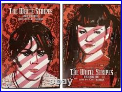 The White Stripes Set of 2 Concert Posters San Francisco 2003 BGP-300 BGP-301