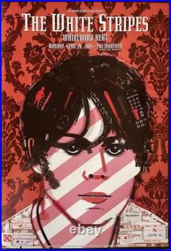 The White Stripes Set of 2 Concert Posters San Francisco 2003 BGP-300 BGP-301