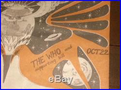 The Who Original Saville Theatre concert poster 1967