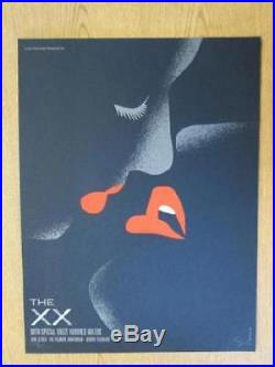 The XX Denver 2013 Original Concert Poster Dan Stiles Silkscreen