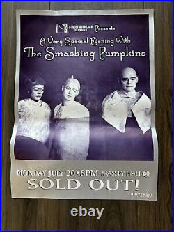 The smashing pumpkins Original Concert Poster 1998 RARE