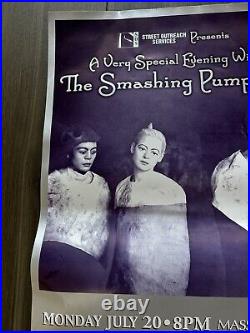 The smashing pumpkins Original Concert Poster 1998 RARE