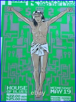 Todd Rundgren on Cross like Christ Orlando Original Concert Poster Stainboy 2