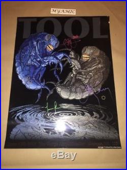 Tool BAND Concert Poster Print The Gorge Wa 6/17/17 Autographed by All 4 DAMAGED