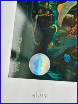 Tool Band Concert Poster Tacoma Tour January 11 2022 389/780 Lori Nelson Art