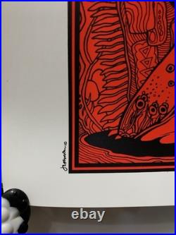 Tool Concert Poster 2010 Los Angeles Signed Adam Jones Original Rare