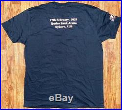 Tool Sydney Australia Shirt Tour Concert Extra Large XL 2/17/20 Poster Authentic