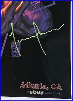 Tool signed poster atlanta concert 2020 mark brooks art fear inoculum tour