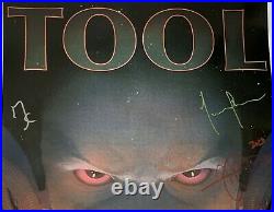 Tool signed poster dallas concert 2020 tour group autographed full maynard sig