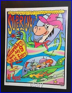 Two Supernova Concert Posters From Kozik