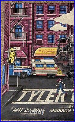 Tyler Childers Mule Pull 24 Tour Concert Poster May 28 & 29, 2024 MSG Numbered