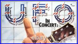 UFO mega rare vintage original Singen, Germany 1977 concert poster LIGHTS OUT