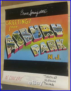 Ultra-Rare! BRUCE SPRINGSTEEN Original 1975 Concert Poster #2