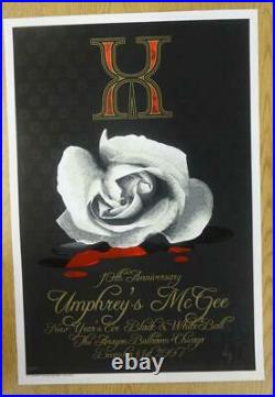 Umphrey's Mcgee Chicago 2007 Original Concert Poster Silkscreen Jeff Wood