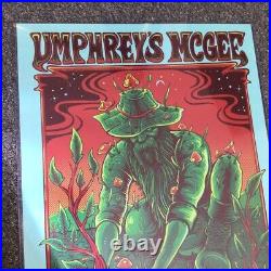Umphreys McGee Concert Poster ASHEVILLE, NC SIGNED NUMBERED 11/20 ZAZZCORP 22