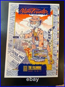 Unfinished Concert Poster Vintage Real Never 4 Sale Blues Traveler 1994 Mushroom