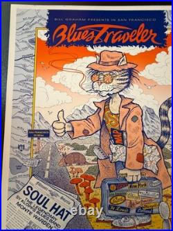 Unfinished Concert Poster Vintage Real Never 4 Sale Blues Traveler 1994 Mushroom