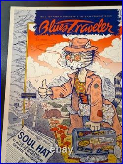 Unfinished Concert Poster Vintage Real Never 4 Sale Blues Traveler 1994 Mushroom
