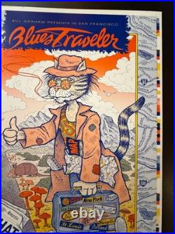 Unfinished Concert Poster Vintage Real Never 4 Sale Blues Traveler 1994 Mushroom