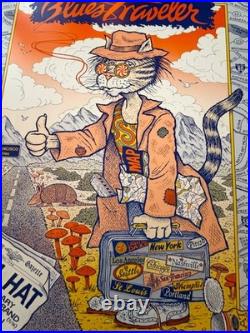 Unfinished Concert Poster Vintage Real Never 4 Sale Blues Traveler 1994 Mushroom